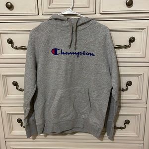 Women’s gray champion hoodie